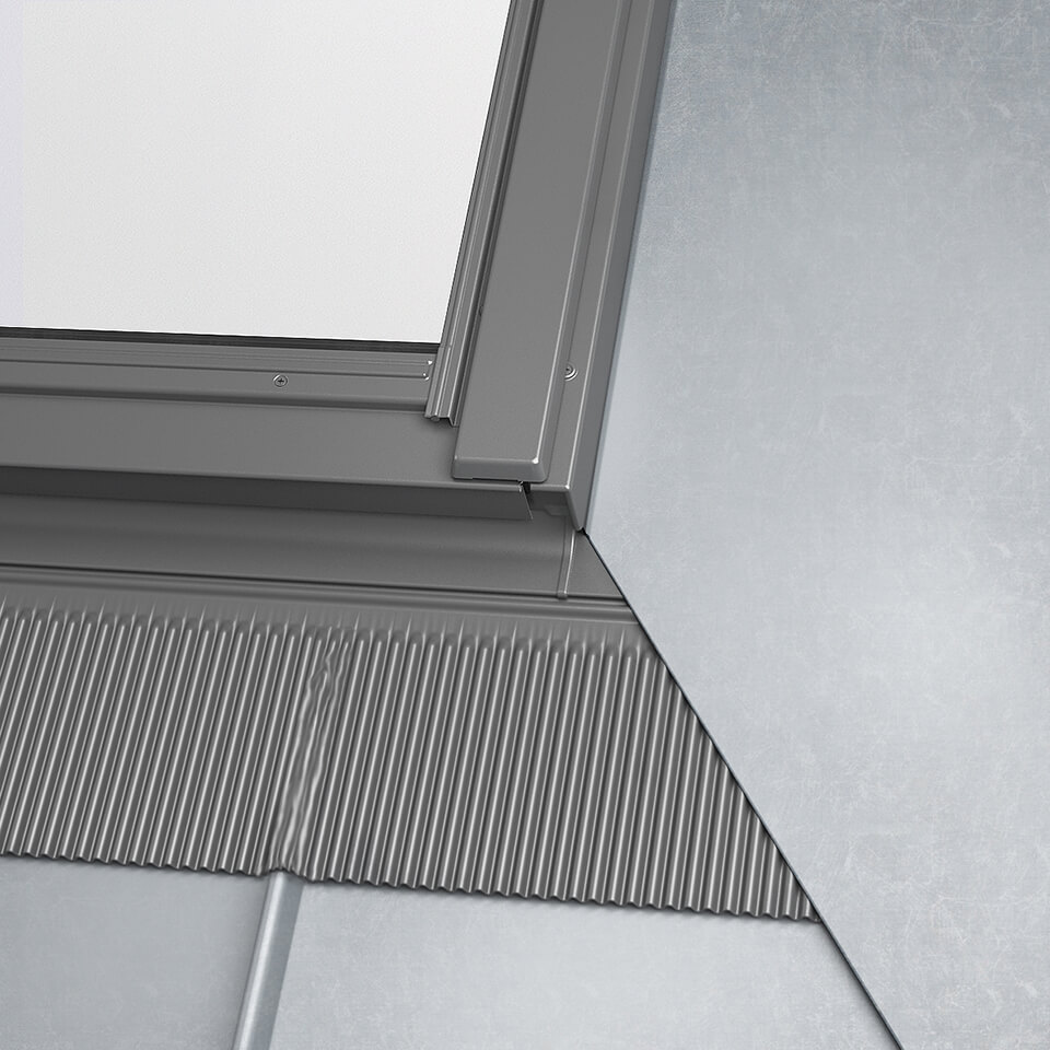 Standing seam flashinbg
